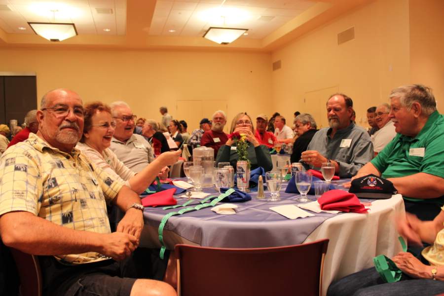 L/R Max OCanas, Barbara Sapp, Jerry Sapp, Jan Slay, Glen Slay and Robert Hunt