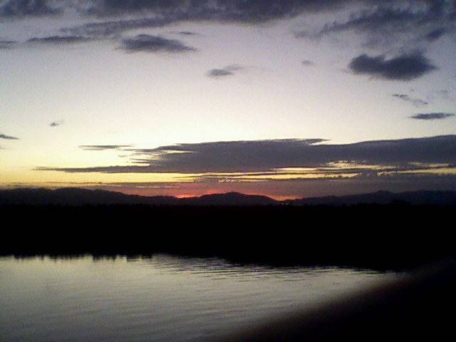 Sunset on the Sloughs ?? or the NAM ?